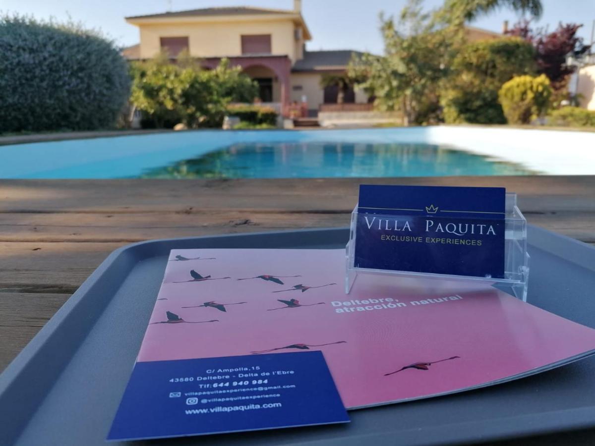 Villa Paquita - Delta De L'Ebre Deltebre Exteriör bild